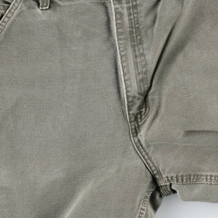 Carhartt Original Dungaree Fit Duck Painter Pants, Men's, Size 34 cotton Khaki type Vintage Second Hand