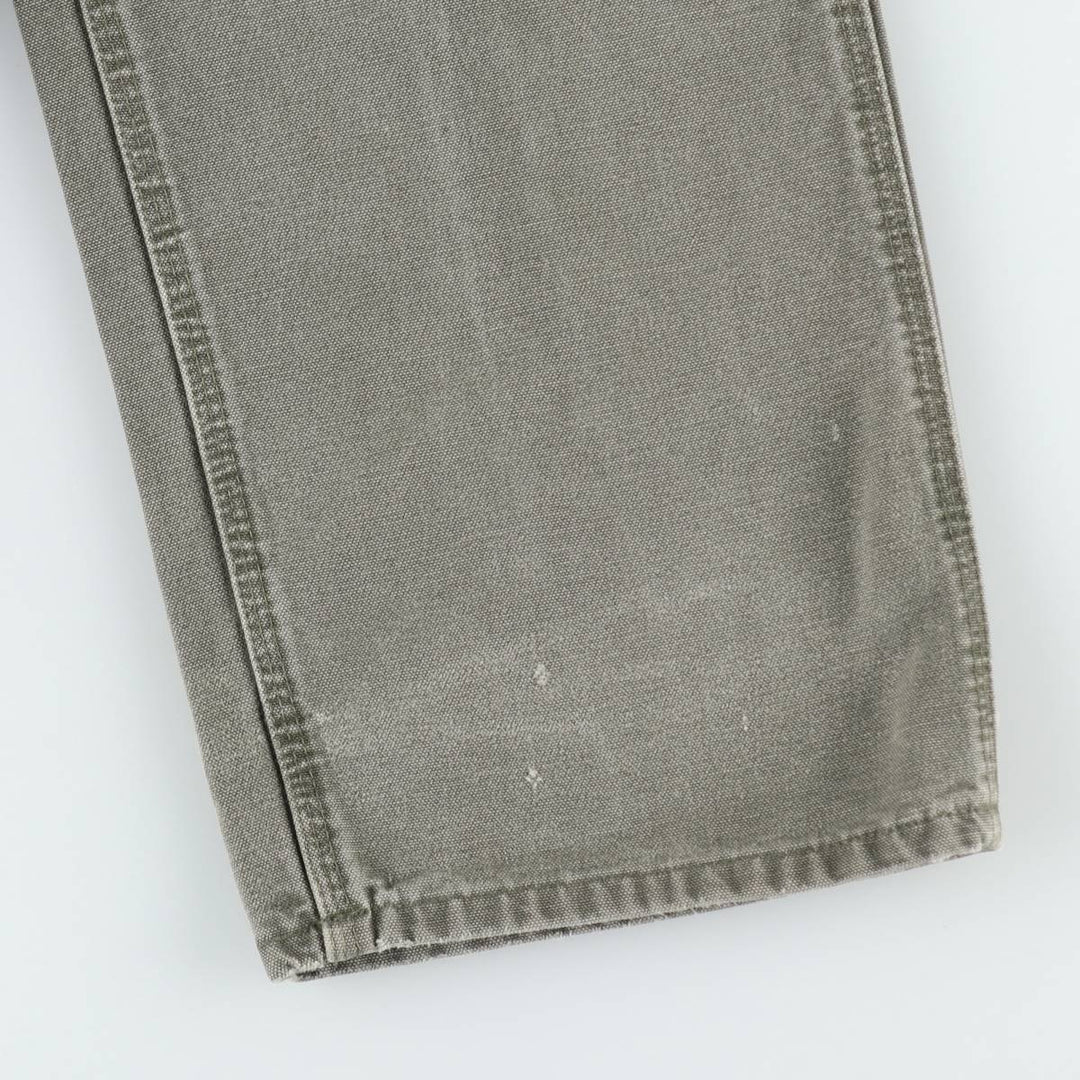 Carhartt Original Dungaree Fit Duck Painter Pants, Men's, Size 34 cotton Khaki type Vintage Second Hand