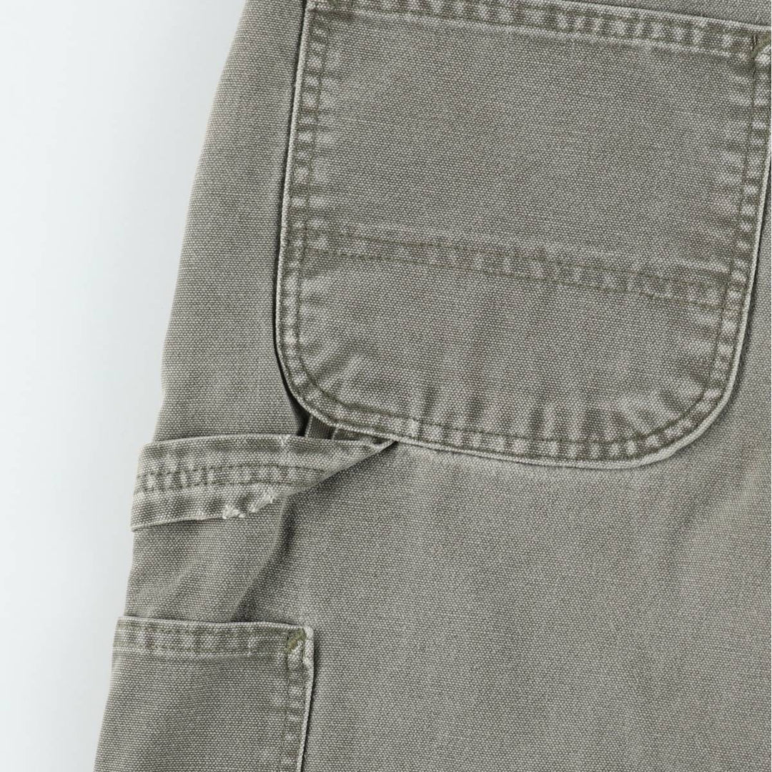 Carhartt Original Dungaree Fit Duck Painter Pants, Men's, Size 34 cotton Khaki type Vintage Second Hand