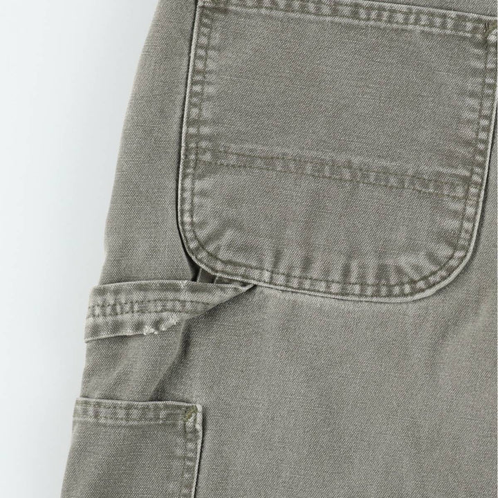 Carhartt Original Dungaree Fit Duck Painter Pants, Men's, Size 34 cotton Khaki type Vintage Second Hand