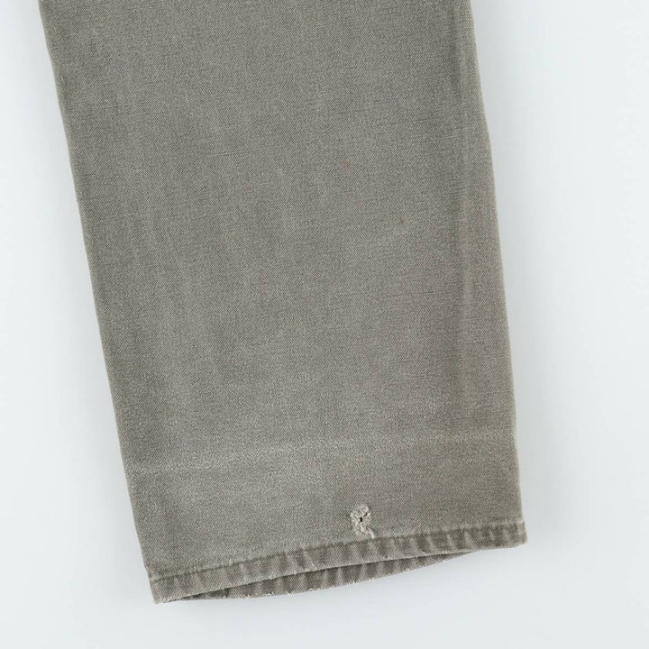 Carhartt Original Dungaree Fit Duck Painter Pants, Men's, Size 34 cotton Khaki type Vintage Second Hand