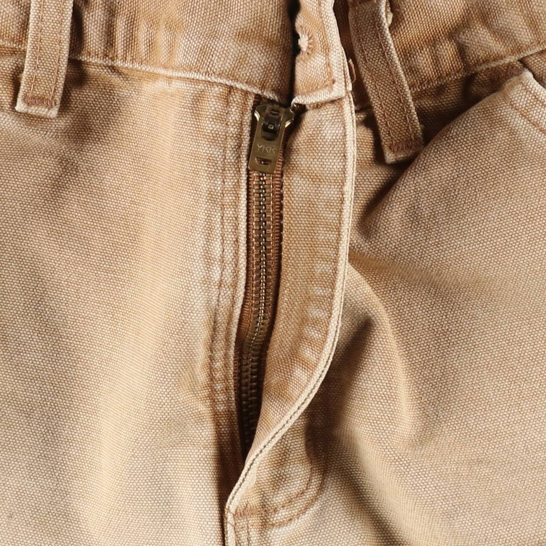 Carhartt Original Dungaree Fit Duck Painter Pants, Men's, W30 equivalent cotton Beige type Vintage Second Hand