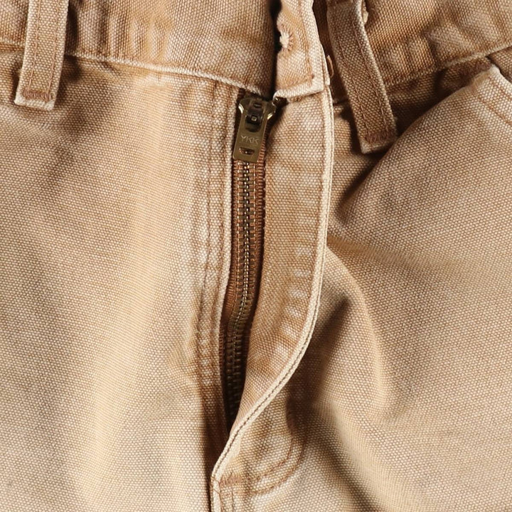 Carhartt Original Dungaree Fit Duck Painter Pants, Men's, W30 equivalent cotton Beige type Vintage Second Hand