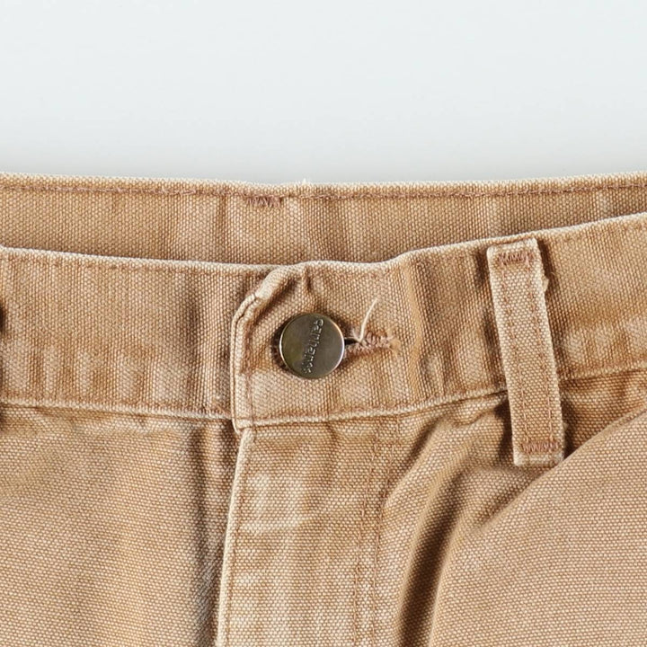Carhartt Original Dungaree Fit Duck Painter Pants, Men's, W30 equivalent cotton Beige type Vintage Second Hand
