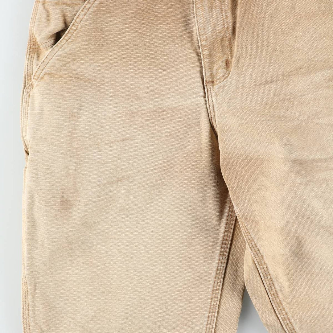 Carhartt Original Dungaree Fit Duck Painter Pants, Men's, W30 equivalent cotton Beige type Vintage Second Hand