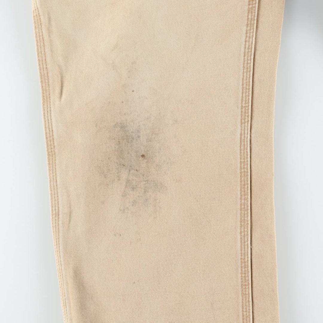 Carhartt Original Dungaree Fit Duck Painter Pants, Men's, W30 equivalent cotton Beige type Vintage Second Hand