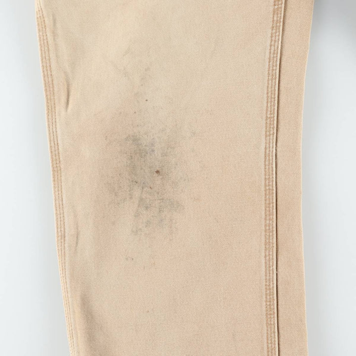 Carhartt Original Dungaree Fit Duck Painter Pants, Men's, W30 equivalent cotton Beige type Vintage Second Hand