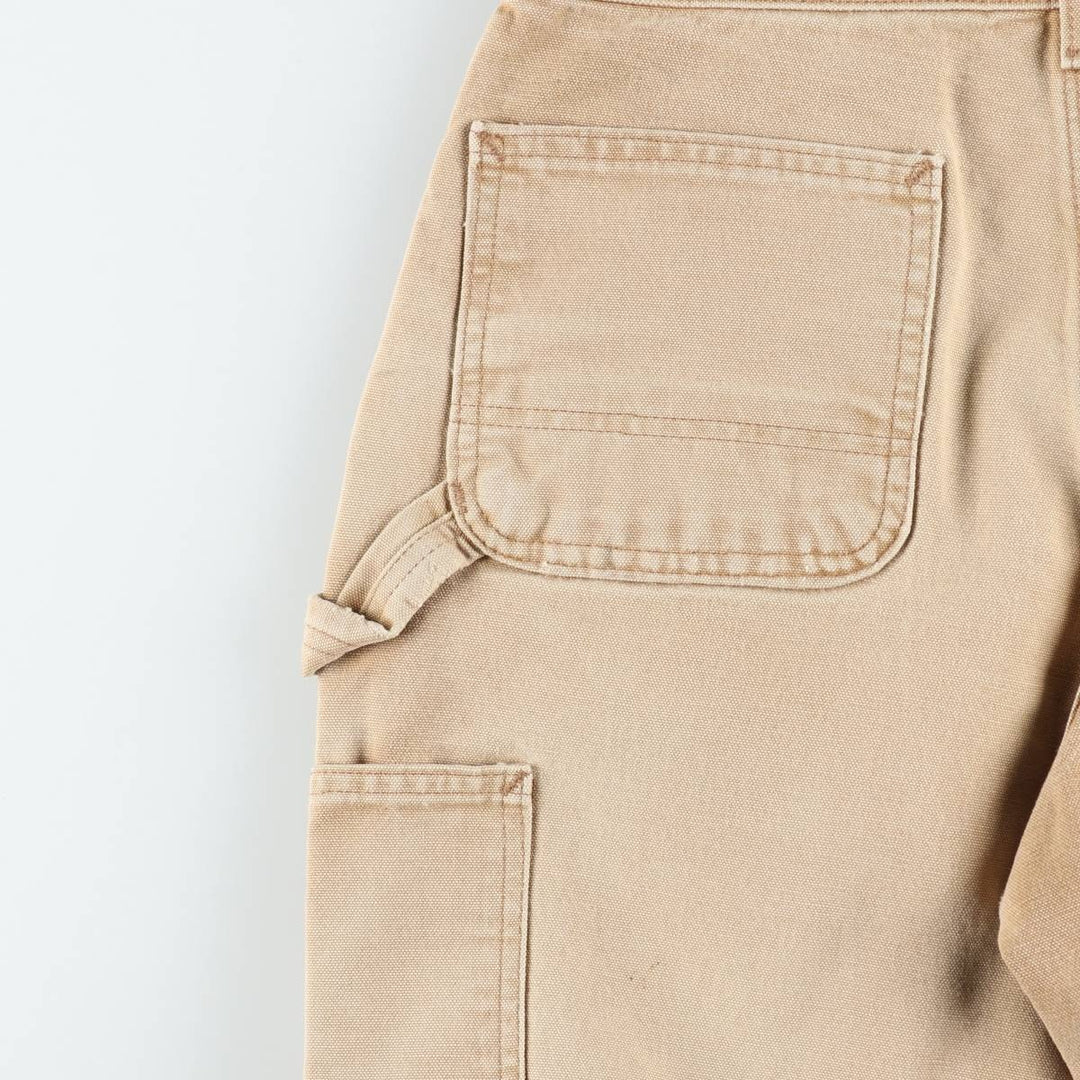 Carhartt Original Dungaree Fit Duck Painter Pants, Men's, W30 equivalent cotton Beige type Vintage Second Hand