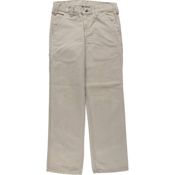 Carhartt Relaxed Fit Duck Painter Pants, Men's, W31 equivalent cotton Khaki type beige Vintage Second Hand