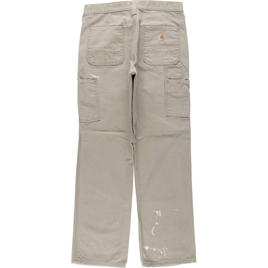 Carhartt Relaxed Fit Duck Painter Pants, Men's, W31 equivalent cotton Khaki type beige Vintage Second Hand