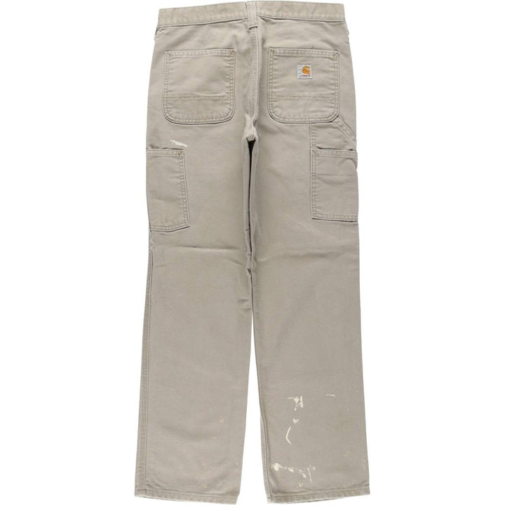 Carhartt Relaxed Fit Duck Painter Pants, Men's, W31 equivalent cotton Khaki type beige Vintage Second Hand