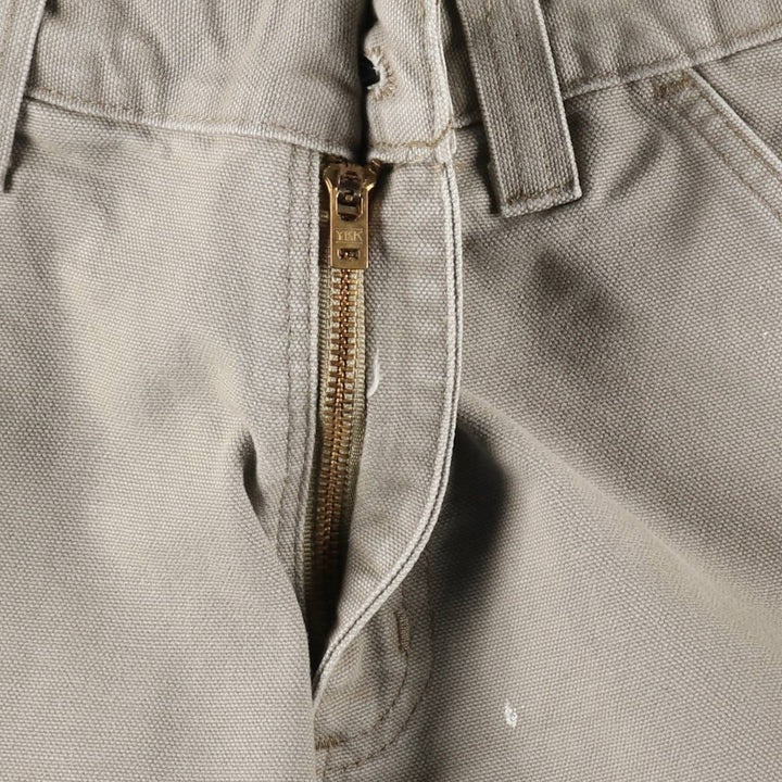 Carhartt Relaxed Fit Duck Painter Pants, Men's, W31 equivalent cotton Khaki type beige Vintage Second Hand