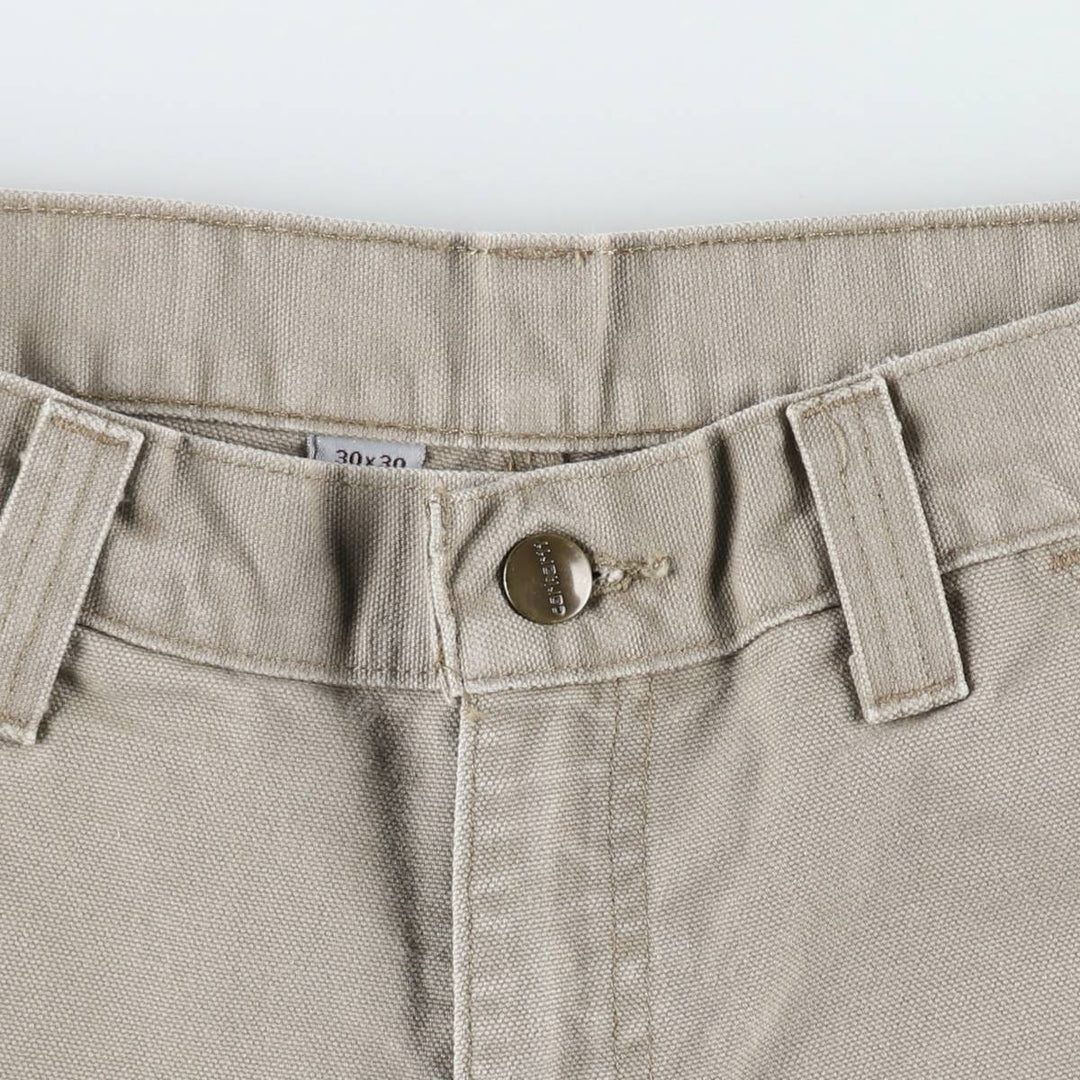 Carhartt Relaxed Fit Duck Painter Pants, Men's, W31 equivalent cotton Khaki type beige Vintage Second Hand
