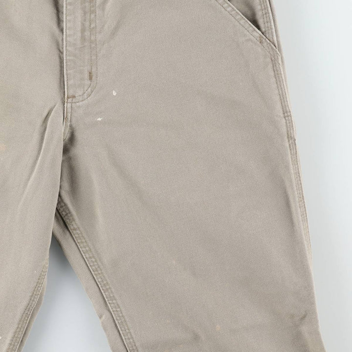 Carhartt Relaxed Fit Duck Painter Pants, Men's, W31 equivalent cotton Khaki type beige Vintage Second Hand