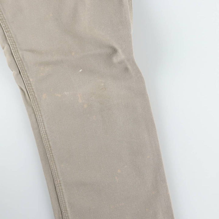 Carhartt Relaxed Fit Duck Painter Pants, Men's, W31 equivalent cotton Khaki type beige Vintage Second Hand