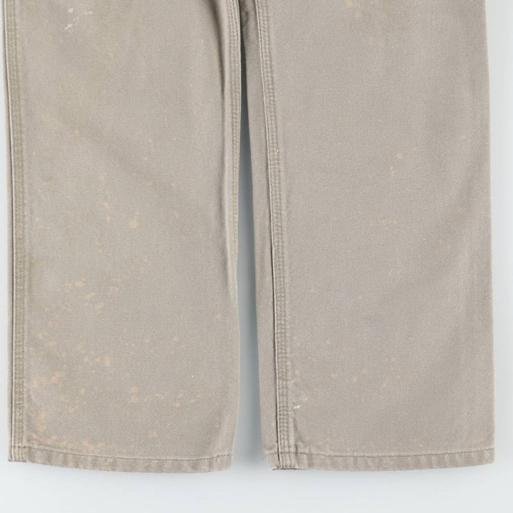 Carhartt Relaxed Fit Duck Painter Pants, Men's, W31 equivalent cotton Khaki type beige Vintage Second Hand