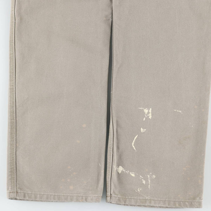 Carhartt Relaxed Fit Duck Painter Pants, Men's, W31 equivalent cotton Khaki type beige Vintage Second Hand
