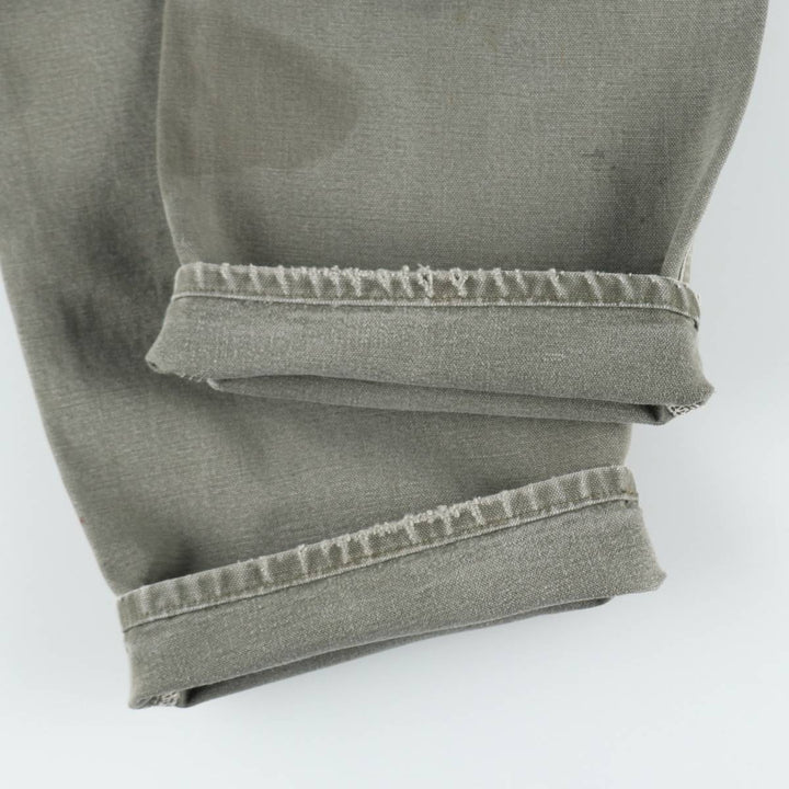 Carhartt Loose Original Fit Duck Painter Pants, Men's, W34 equivalent cotton Khaki type Vintage Second Hand