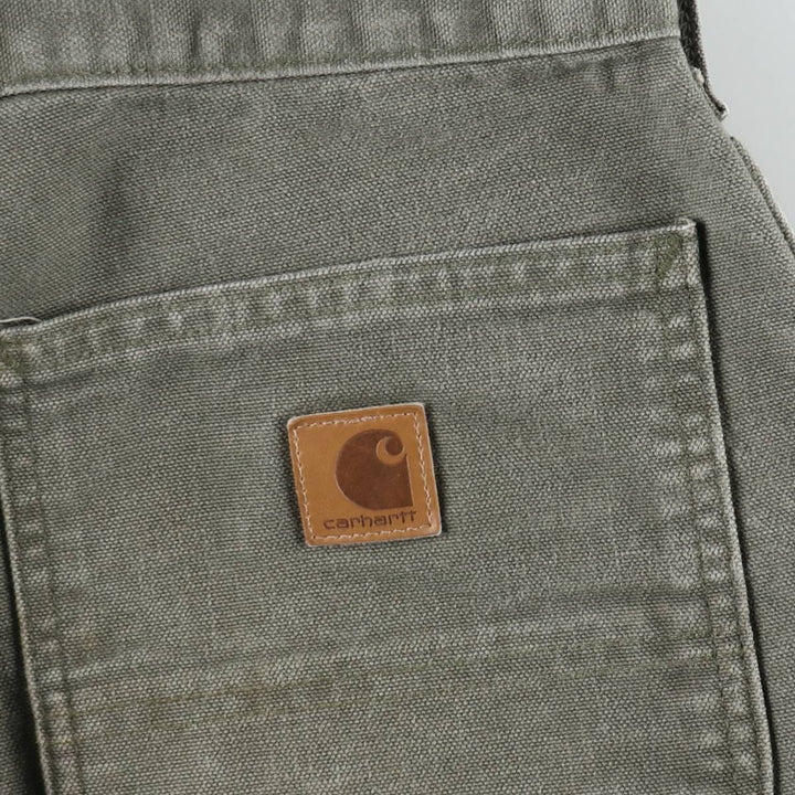 Carhartt Loose Original Fit Duck Painter Pants, Men's, Size W30 cotton Khaki type Vintage Second Hand