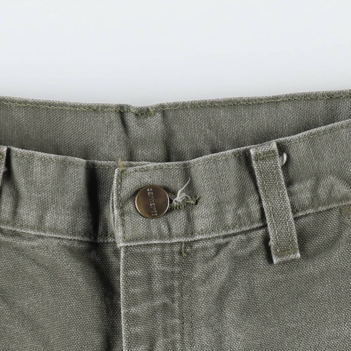 Carhartt Loose Original Fit Duck Painter Pants, Men's, Size W30 cotton Khaki type Vintage Second Hand