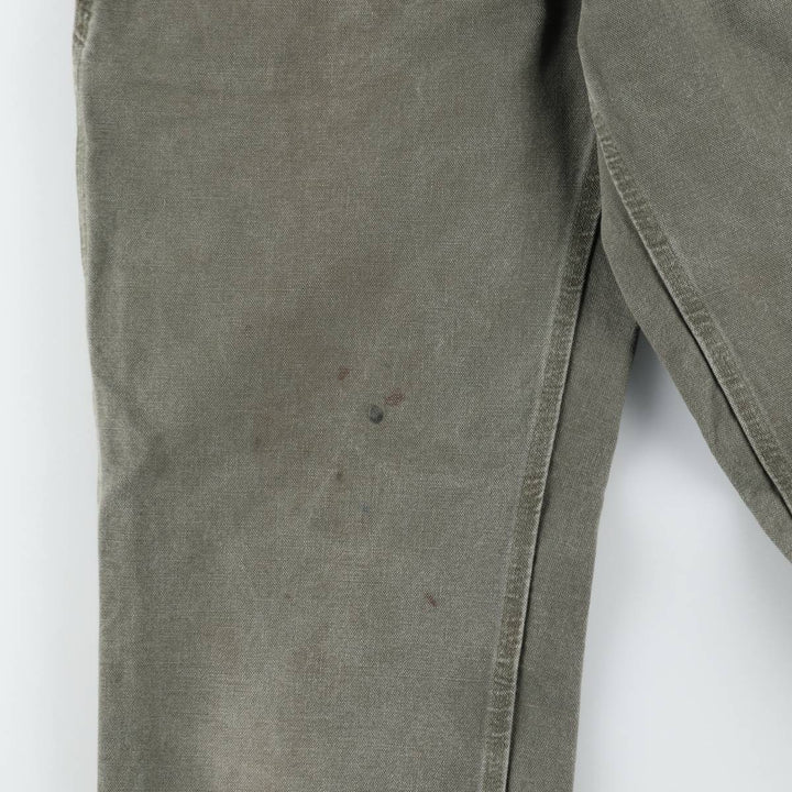 Carhartt Loose Original Fit Duck Painter Pants, Men's, Size W30 cotton Khaki type Vintage Second Hand