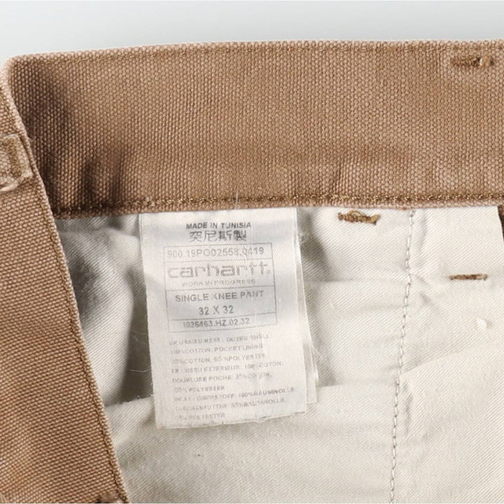 Carhartt Duck Painter Pants, Men's, W34 equivalent cotton Beige type Vintage Second Hand
