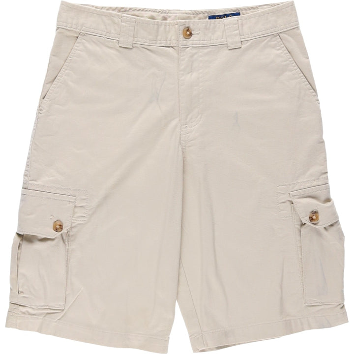 Ralph Lauren POLO RALPH LAUREN cargo shorts, women's size L (equivalent to W30). unclear Beige type Vintage Second Hand