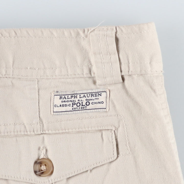 Ralph Lauren POLO RALPH LAUREN cargo shorts, women's size L (equivalent to W30). unclear Beige type Vintage Second Hand