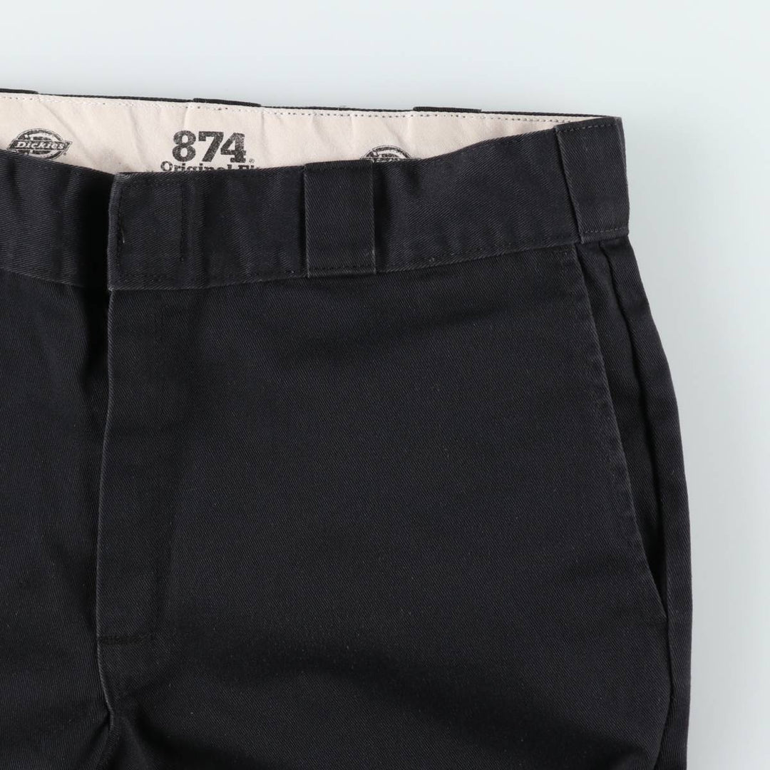 Dickies 874 Original Fit Work Pants for Men, W32 equivalent unclear black type Vintage Second Hand