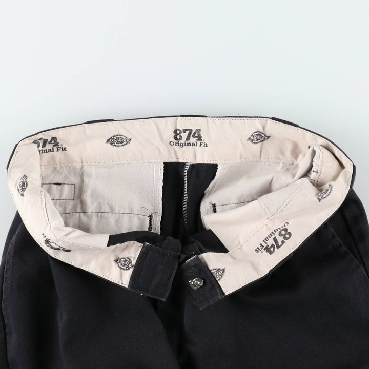Dickies 874 Original Fit Work Pants for Men, W32 equivalent unclear black type Vintage Second Hand