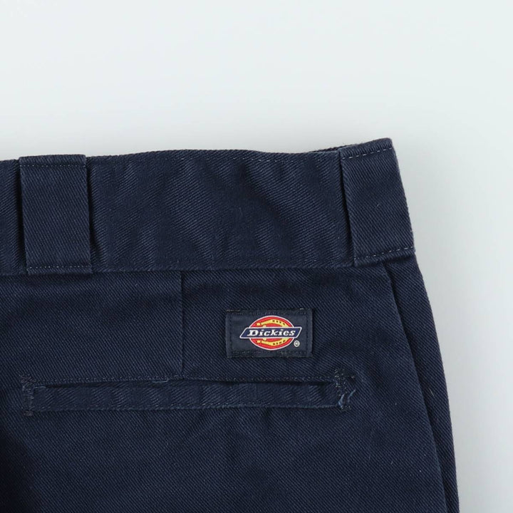 Dickies 874 Original Fit FLEX Work Pants, Men's W35 equivalent. polyester navy blue type Vintage Second Hand