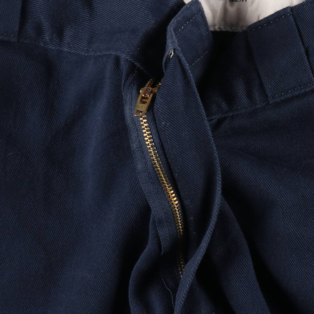 Dickies 874 Original Fit FLEX Work Pants, Men's W35 equivalent. polyester navy blue type Vintage Second Hand