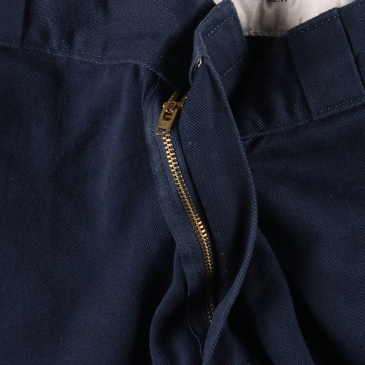 Dickies 874 Original Fit FLEX Work Pants, Men's W35 equivalent. polyester navy blue type Vintage Second Hand