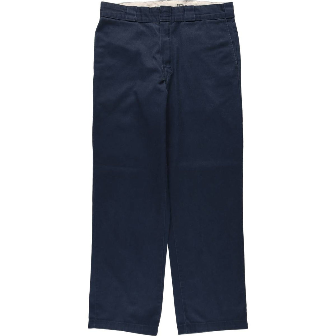 Dickies 874 Original Fit Work Pants, Men's, Size W34 polyester black type Vintage Second Hand