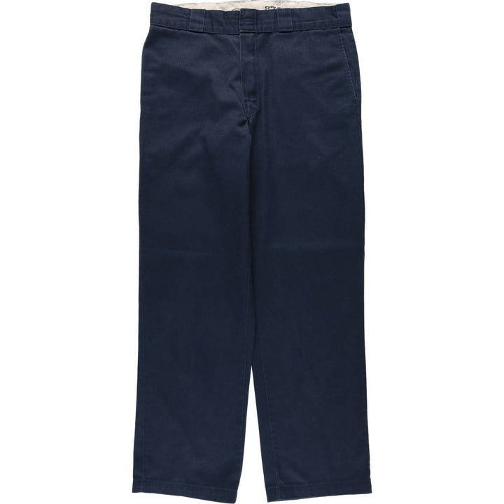 Dickies 874 Original Fit Work Pants, Men's, Size W34 polyester black type Vintage Second Hand
