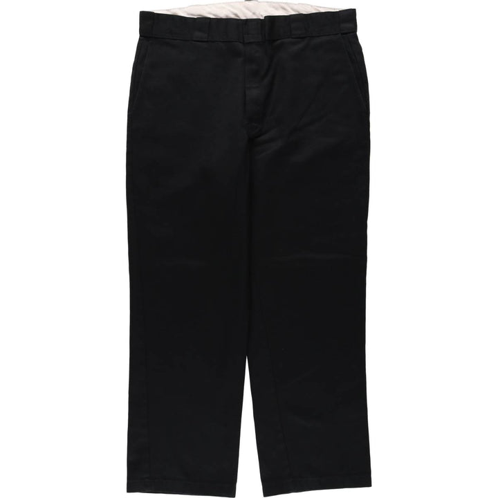 Dickies 874 Original Fit Work Pants for Men, W37 polyester black type Vintage Second Hand
