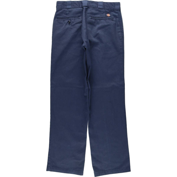 Dickies 874 Original Fit Work Pants for Men, W32 equivalent polyester navy blue type Vintage Second Hand