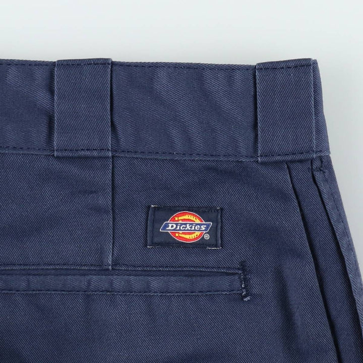 Dickies 874 Original Fit Work Pants for Men, W32 equivalent polyester navy blue type Vintage Second Hand