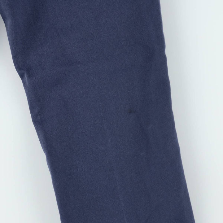 Dickies 874 Original Fit Work Pants for Men, W32 equivalent polyester navy blue type Vintage Second Hand
