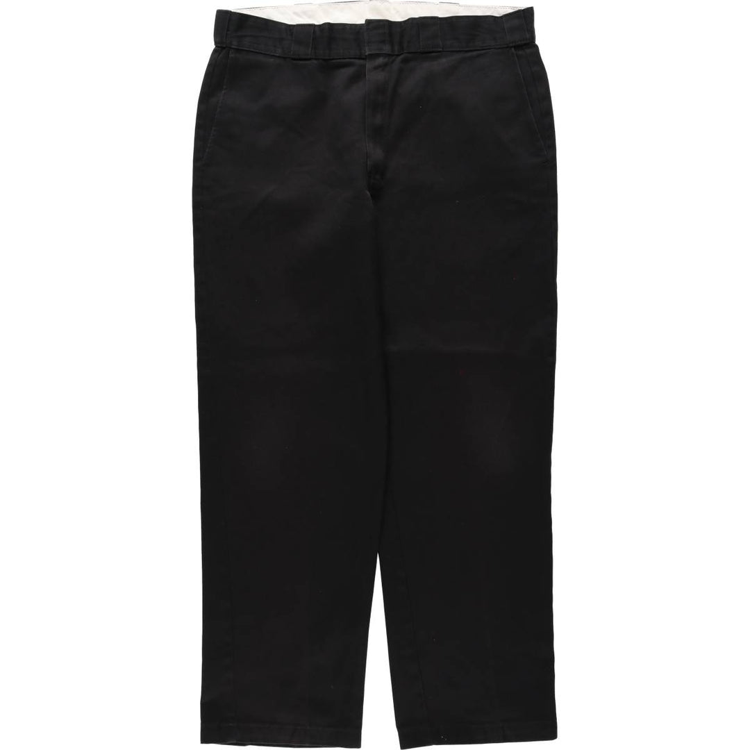Dickies ORIGINAL FIT Work Pants, Men's W37 (approx.) polyester black type Vintage Second Hand