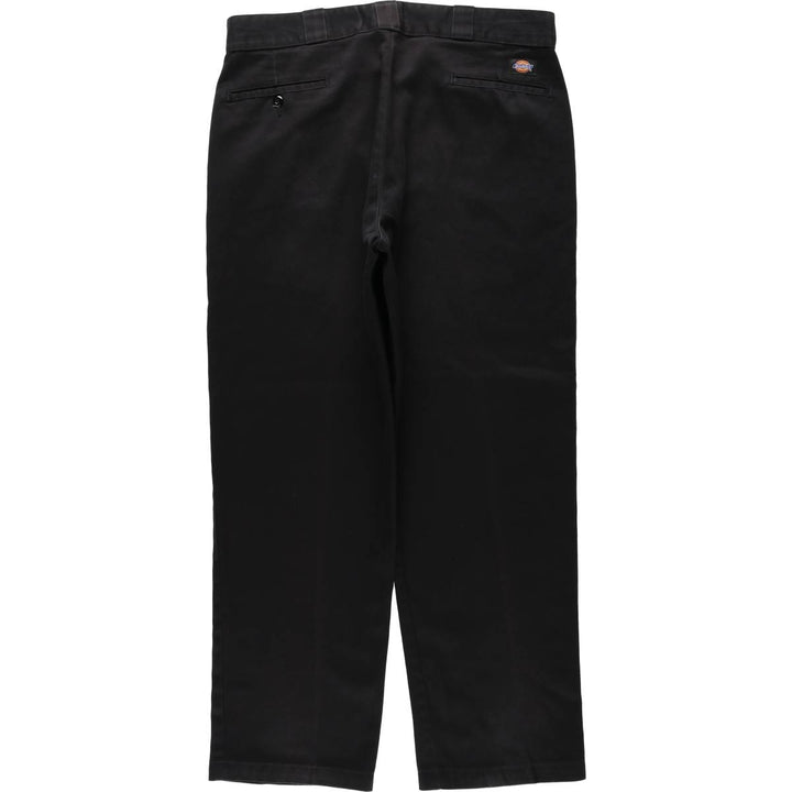 Dickies ORIGINAL FIT Work Pants, Men's W37 (approx.) polyester black type Vintage Second Hand