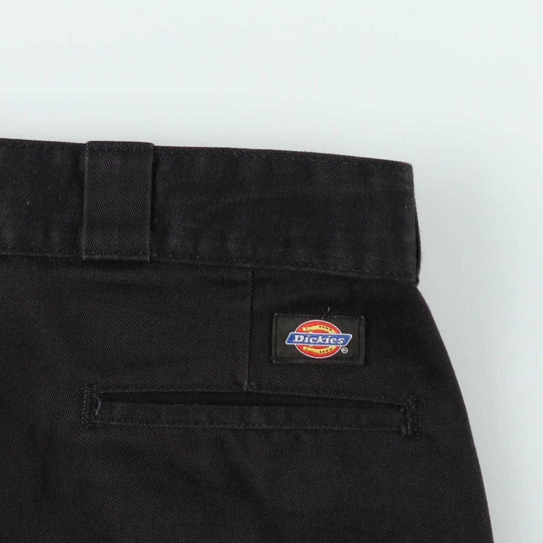 Dickies ORIGINAL FIT Work Pants, Men's W37 (approx.) polyester black type Vintage Second Hand