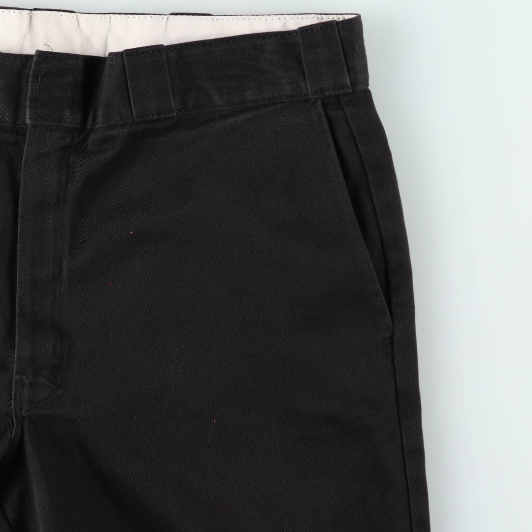 Dickies ORIGINAL FIT Work Pants, Men's W37 (approx.) polyester black type Vintage Second Hand