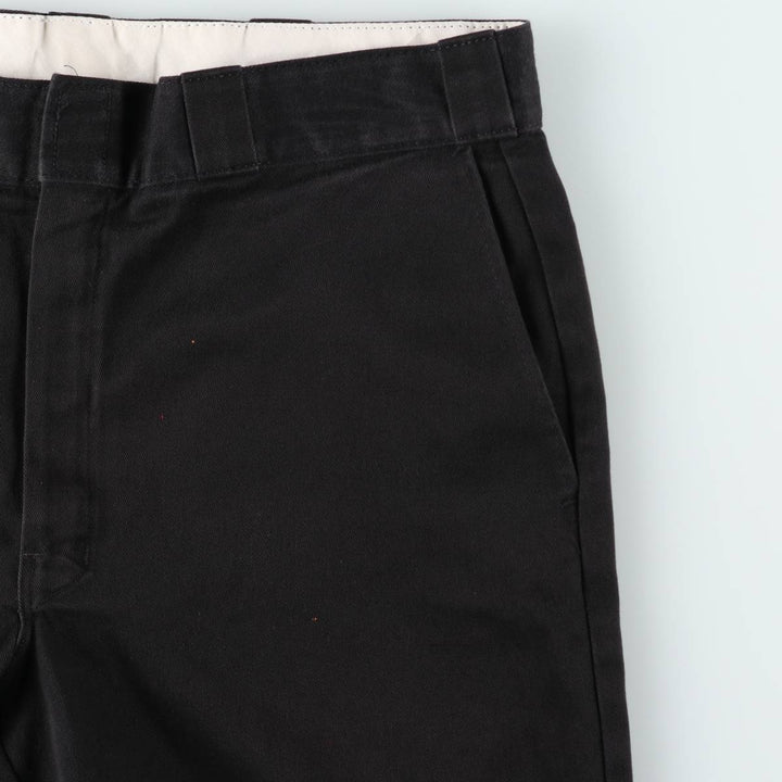 Dickies ORIGINAL FIT Work Pants, Men's W37 (approx.) polyester black type Vintage Second Hand