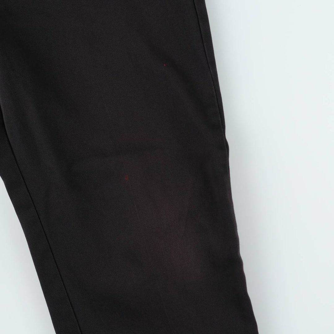 Dickies ORIGINAL FIT Work Pants, Men's W37 (approx.) polyester black type Vintage Second Hand
