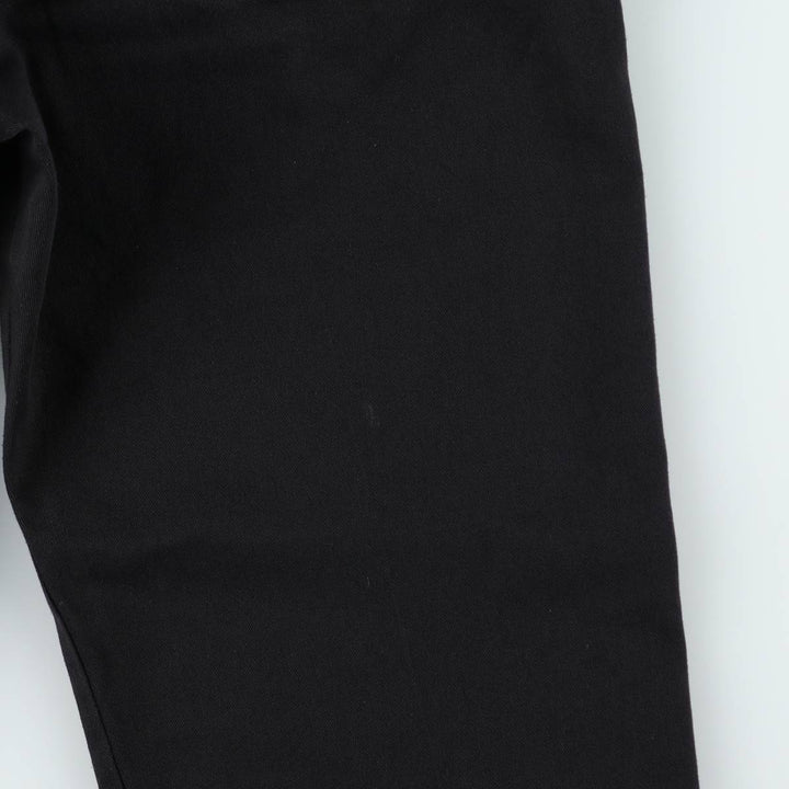 Dickies Men's Work Pants, Size W35 polyester black type Vintage Second Hand