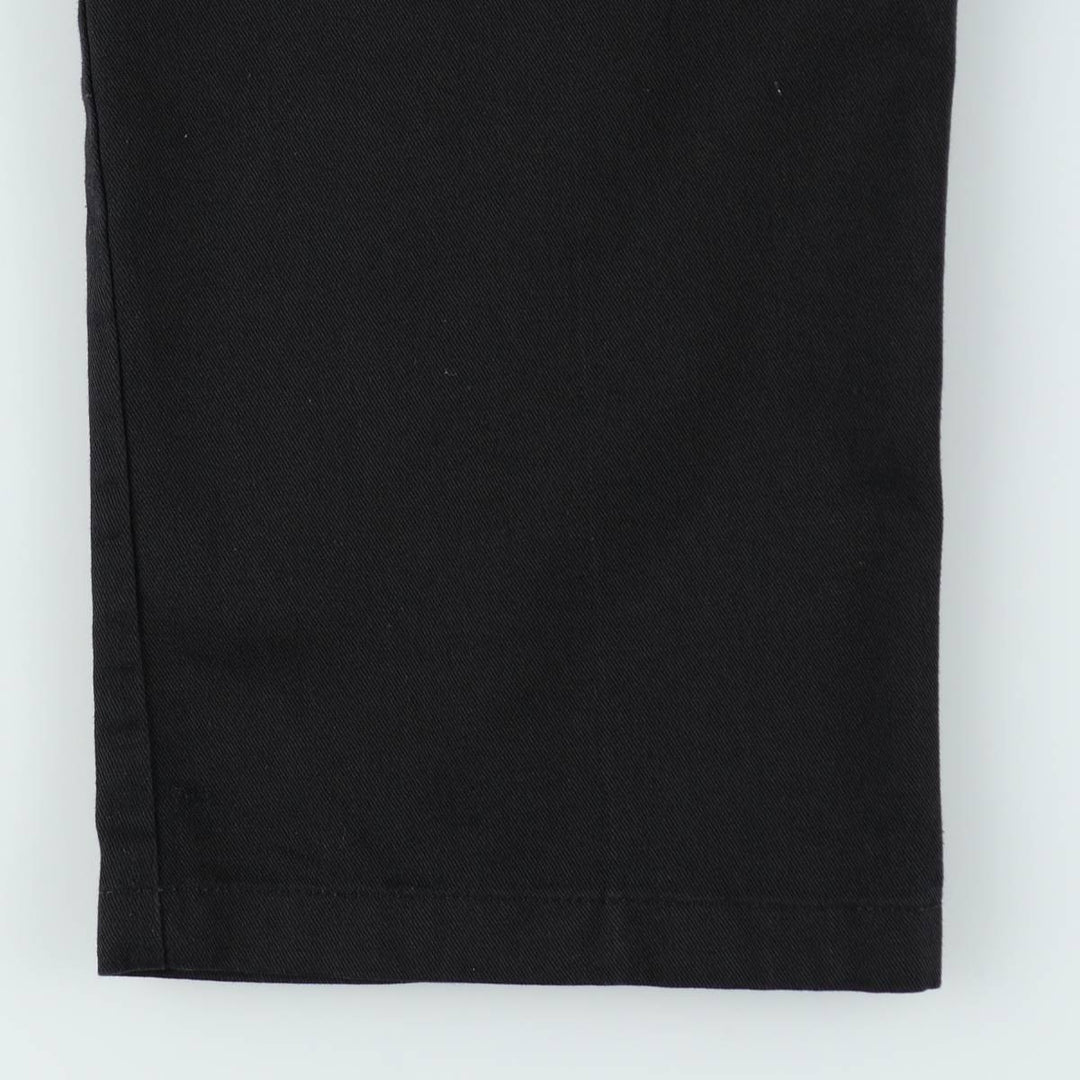 Dickies Men's Work Pants, Size W35 polyester black type Vintage Second Hand