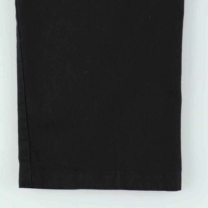 Dickies Men's Work Pants, Size W35 polyester black type Vintage Second Hand