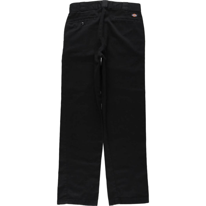 Dickies Work Pants Men's W32 equivalent polyester black type Vintage Second Hand