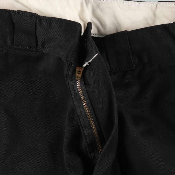 Dickies Work Pants Men's W32 equivalent polyester black type Vintage Second Hand